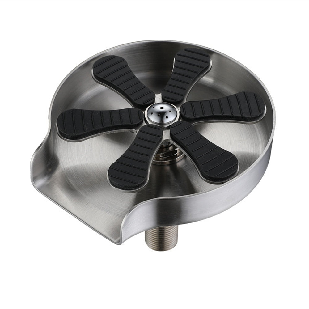 Rinser Cup Washer Coffee Cup Cleaning Tool Bar Faucet Washing Pressure Spray Kitchen Sink Automatic Cleaning Accessories