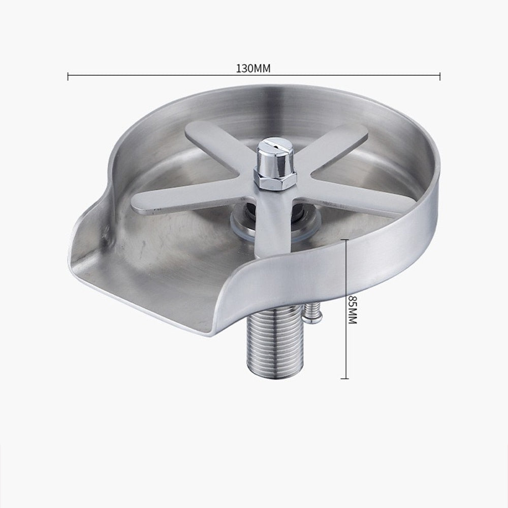 Rinser Cup Washer Coffee Cup Cleaning Tool Bar Faucet Washing Pressure Spray Kitchen Sink Automatic Cleaning Accessories